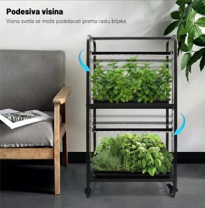 Smart Bašta Rack System 2×16W 115cm - Img 4