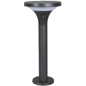 Solarna lampa sa senzorom pokreta 3.8W 500lm 3CCT crna EUROLAMP