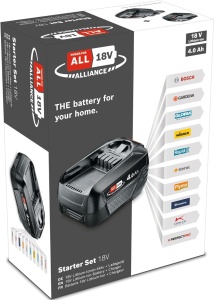 Starter set 18V - baterija 4.0 Ah i punjač AL 1830 CV BOSCH - Img 3