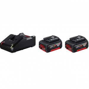 Starter set dve baterije GBA 18V 4.0 Ah i punjač GAL 18V-40 BOSCH - Img 1