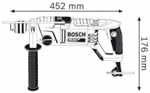 Vibraciona bušilica GSB 162-2 RE BOSCH - Img 3