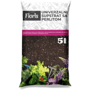 Zemlja - supstrat sa perlitom 5L FLORIS