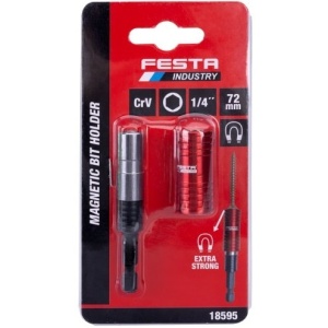 Adapter - nastavak za bitove magnetni sa graničnikom 72mm FESTA INDUSTRY - Img 3