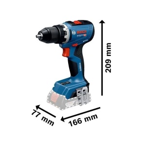 Akumulatorska bušilica - odvijač GSR 18V-65; 18V; 2x5,0Ah + L-BOXX 136 BOSCH - Img 2