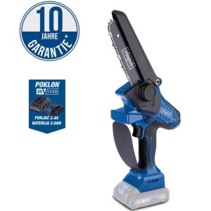 Akumulatorska lančana mini motorna testera Brushless IXES Solo BC-PS150-X + set punjač 2.4A i baterija 2.0Ah Scheppach - Img 1