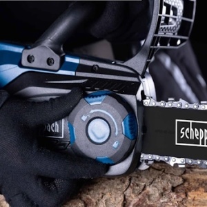 Akumulatorska lančana motorna testera Brushless IXES BC-CS355Duo-X + set punjač 2.4A i 2 x baterija 2.0Ah Scheppach - Img 4