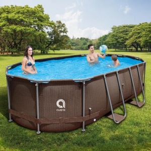 Bazen sa metalnim okvirom i pumpom 427x275x100cm AVENLI - Img 5