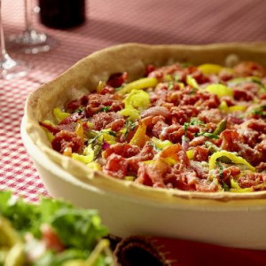 Duboka pizza posuda od kamena Big Green Egg Deep Dish 14 - Img 5