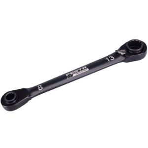Ključ sa račnom CrV-CrMo 8, 10, 12, 13mm FESTA INDUSTRY