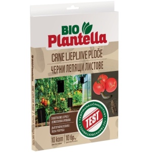 Lepljive ploče za insekte crne 24x17cm - 10kom. Plantella