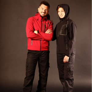 Radna jakna Softshell - crvena S-XXXL WILLIAM - Img 2