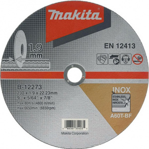 Rezna ploča za metal i inox 230x1.9mm MAKITA