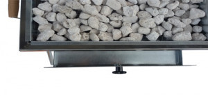 Roštilj plinski sa vulkanskim kamenjem INOX - Img 3