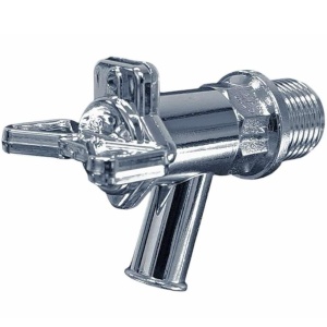 Slavina PVC za inox i plastičnu burad 75mm - 1/2"