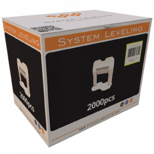 Spone za nivelaciju pločica 3mm - 2000kom. SYSTEM LEVELING - Img 1