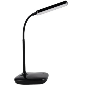 Stona lampa sa LED svetlom i touch podešavanjem 12W crna OSRAM