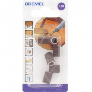 Traka za brušenje 6.4mm - krupnoća 120 6kom. DREMEL - Img 2