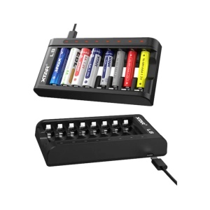 USB punjač baterija AAA/AA Li-ion i Ni-MH do 8 kom. XTAR PROSTO - Img 3