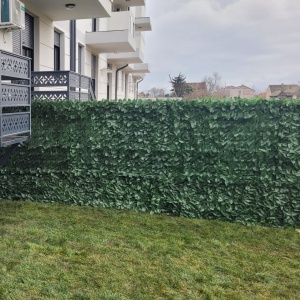 Veštačka živa ograda sa lovorovim lišćem 1x3m - Img 2