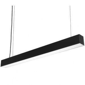 Viseća LED lampa - crna 36W dnevno svetlo - Img 1