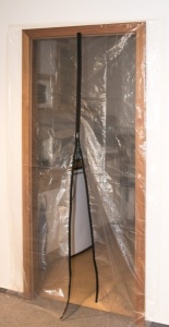 Zaštitna folija za vrata sa rajfešlusom 120x220cm WESTBERG - Img 2
