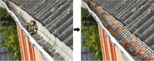 Zaštitna mreža za oluke 6m GardenLine - Img 3