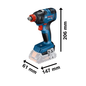 Akumulatorski udarni odvijač GDX 18V-200 Solo BOSCH - Img 2