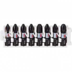 Bitovi kovani Impact Control PH1/PH2/PH3/PZ2/PZ3 8kom. BOSCH - Img 1