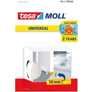 Dihtung traka za vrata - bela 38mm - 1m TESA