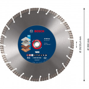Dijamantska rezna ploča EXPERT MultiMaterial 350x3.3mm BOSCH - Img 1