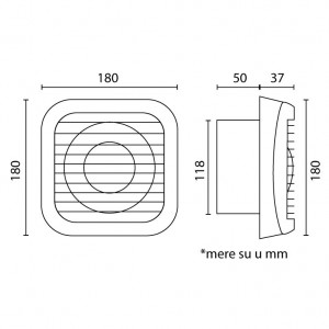 Izduvni ventilator za kupatilo MITEA - Img 3