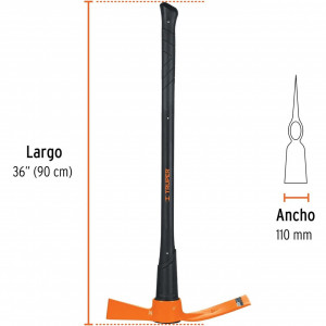 Kramp sa fiber drškom - sekač 2.2kg TRUPER - Img 2