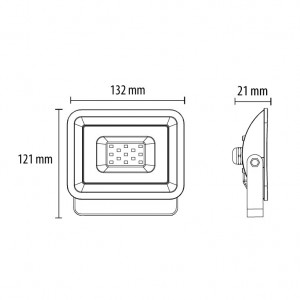 LED reflektor 20W PROSTO - Img 4