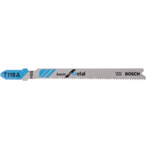 List za ubodnu testeru T 118 A Basic za metal 3kom. BOSCH - Img 1