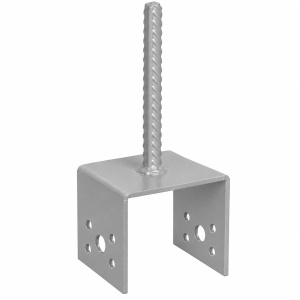 Nosač stuba sa ankerom - plastificirani 80-140mm