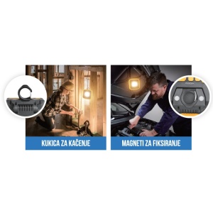 Prenosni punjivi reflektor LED 20W PROSTO - Img 5