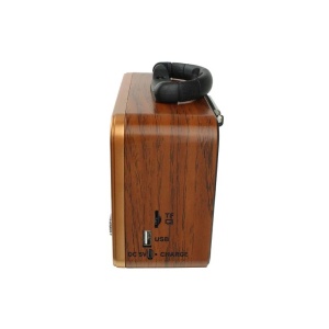 Prenosni retro RGB Bluetooth radio PROSTO - Img 4