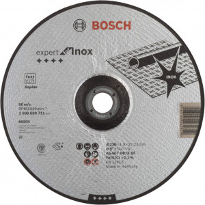 Rezna ploča za inox ispupčena Expert Rapido AS46 T INOX BF 230x1.9mm BOSCH
