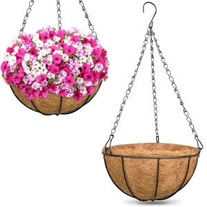 Saksija viseća - kokos 30x13cm GardenLine