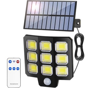 Solarni LED reflektor-lampa sa PIR senzorom - Img 1