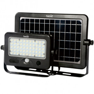 Solarni LED reflektor sa PIR senzorom pokreta 10W HOME - Img 1