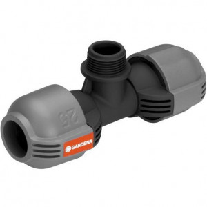 Spojnica za crevo T račva 25mm x 3/4" spoljašnji navoj Sprinkler GARDENA