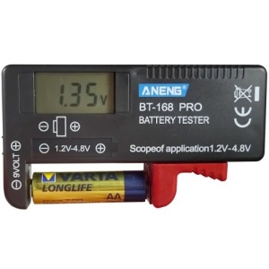 Tester baterija 1.5V(AA,AAA,C,D), 9V, 3.7V Li-Ion - Img 4
