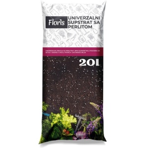Zemlja - supstrat sa perlitom 20L FLORIS