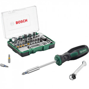 27-delni set mini gedore i bitovi + ručni odvrtač BOSCH - Img 1