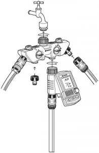 Adapter za crevo - četiri priključka 1" - 3/4 na 4x1/2 PR GARDENA - Img 5