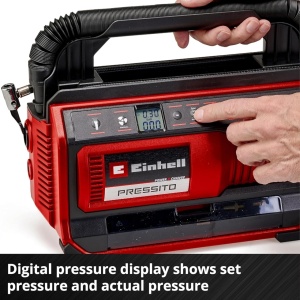 Akumulatorski hibridni kompresor PRESSITO 18/25 Hybrid EINHELL - Img 7