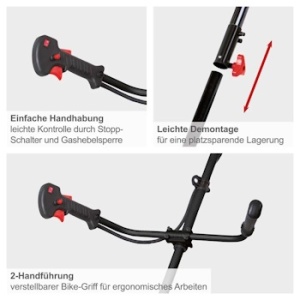 Benzinski trimer za travu 1.8KS BCH5200PB Scheppach - Img 4