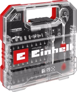 Bitovi i gedore komplet 37kom. L-Box EINHELL - Img 5
