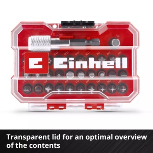 Bitovi komplet 32kom. XS-Case EINHELL - Img 8